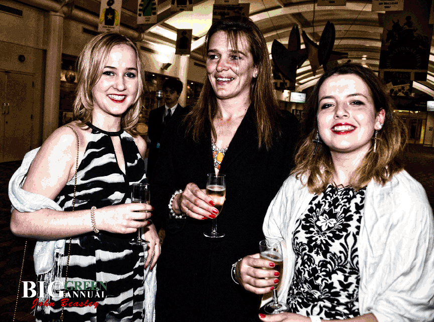 Current AGA series champion, Page Fuller - far right