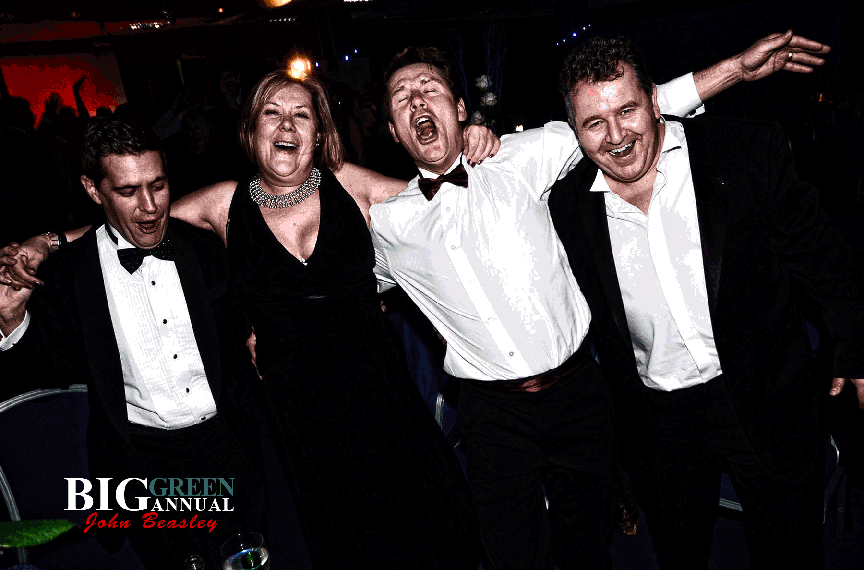 L-R Martyn, Sara, Simon & AGA man