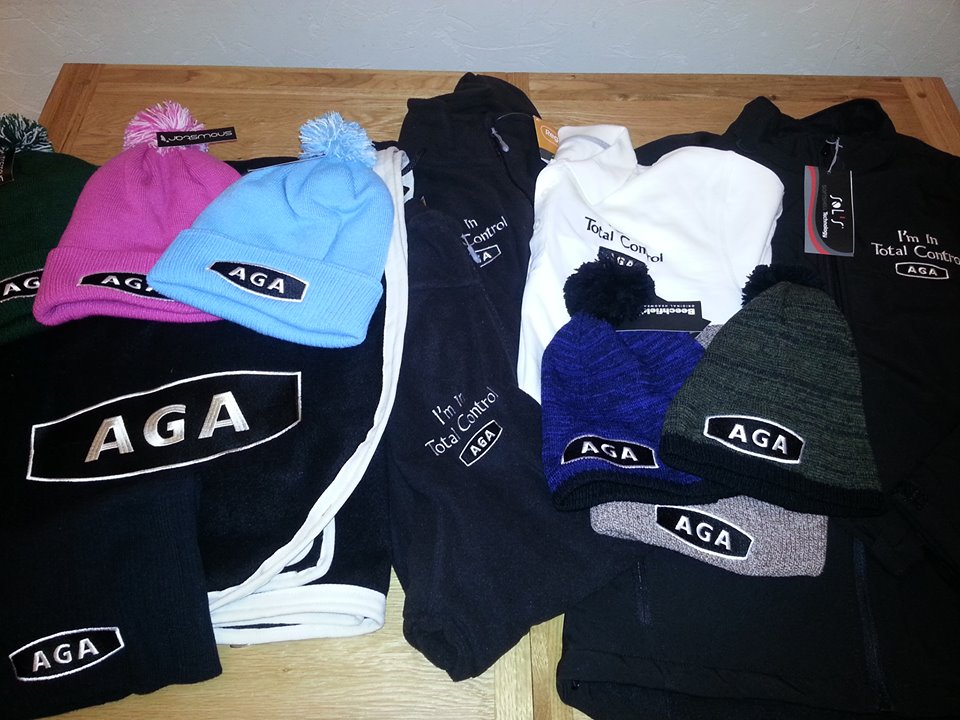 Some of our AGA Point-to-Point goodies for the 2014 season