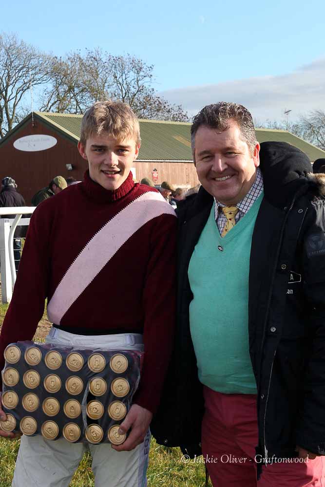 Sam is not letting go of that beer!