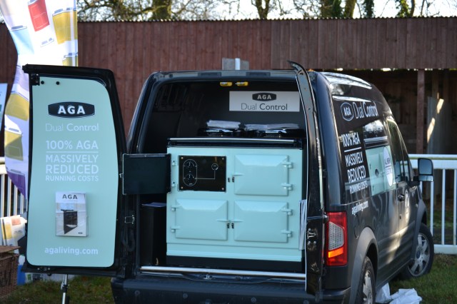 Racecourse debut at Cottenham for the new look AGA van