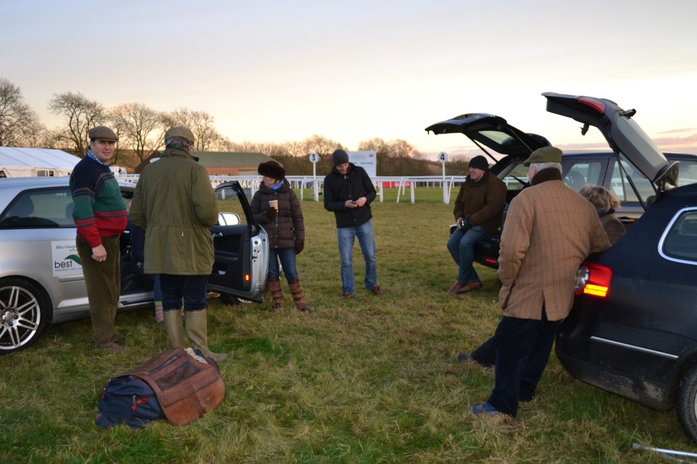 Still time for one more drink and a piece of cake before the journey home
