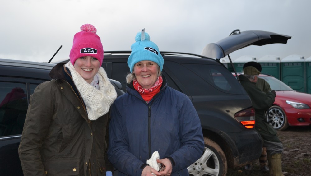 More new hats! Gina Andrews and my fellow committee member, Diana Williams