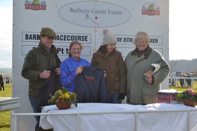 Abs is rather chuffed with that win! And she's looking at the wrong photographer (me)!