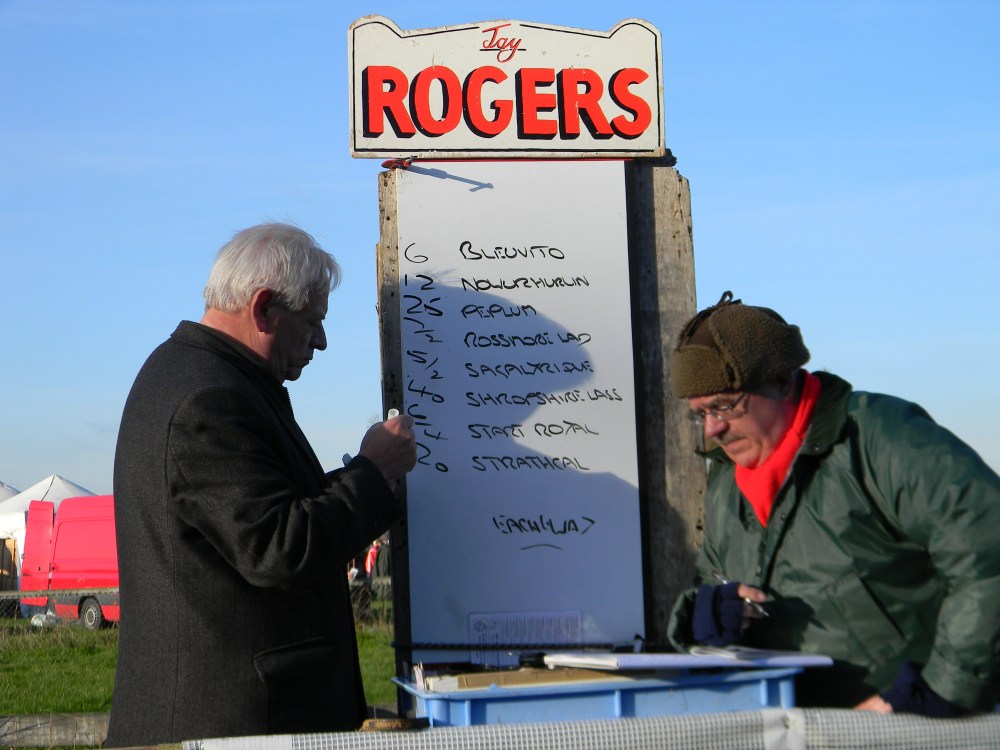 The boys chalk up the ladies open