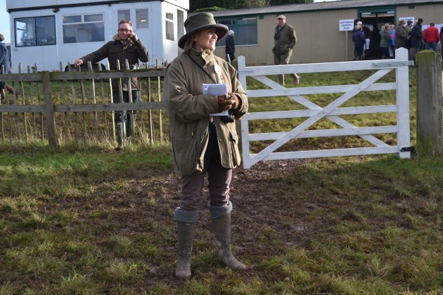 Enjoying the sunshine in the paddock