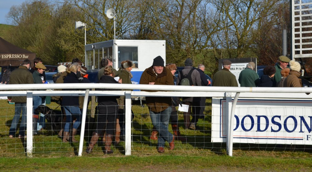 Tony Ellis was enjoying the winter sunshine and it looks like he is having 40 winks in this photo!