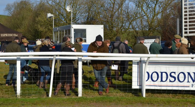 Tony Ellis was enjoying the winter sunshine and it looks like he is having 40 winks in this photo!