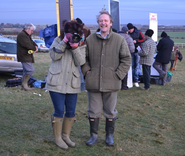 Two can play that game, the AGA man is snapped by Grace Beresford!