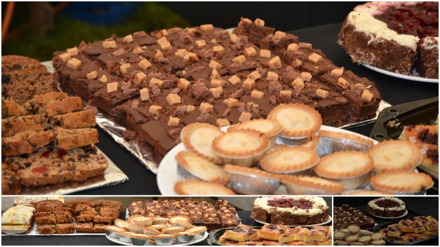 Cakes from Mrs and two of our AGA Home Ambassadors