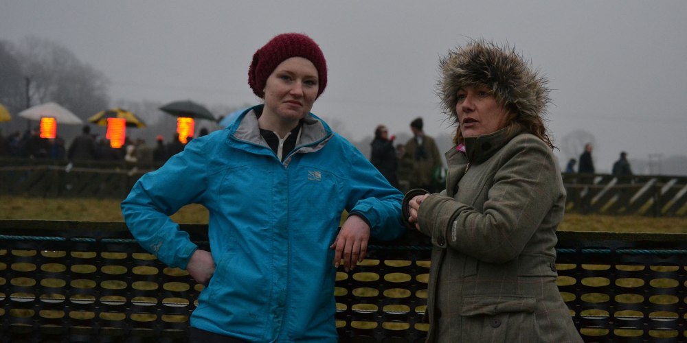 Siobhan and Shona looking so sad because they don't have an AGA hat ...