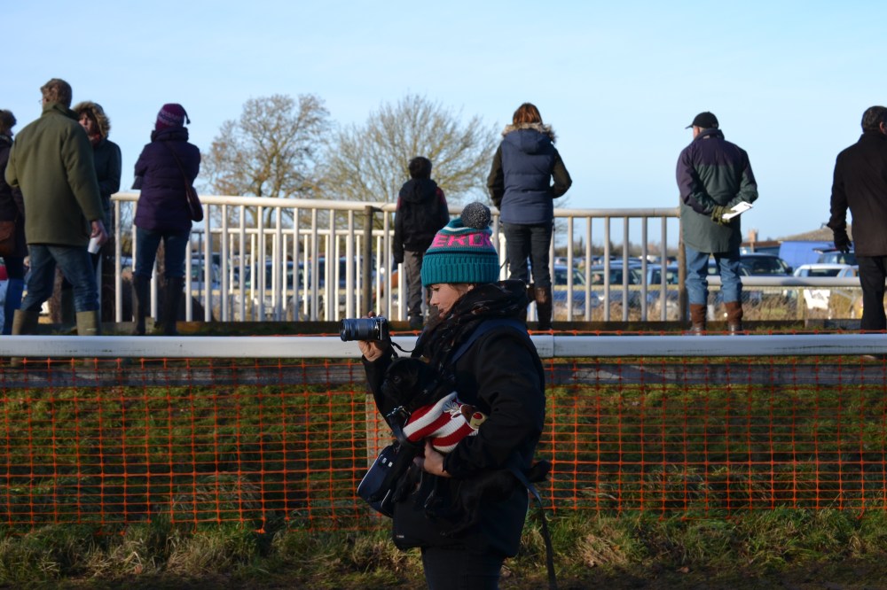 As well as looking after Camilla's pug, Ripper was also busy with her camera