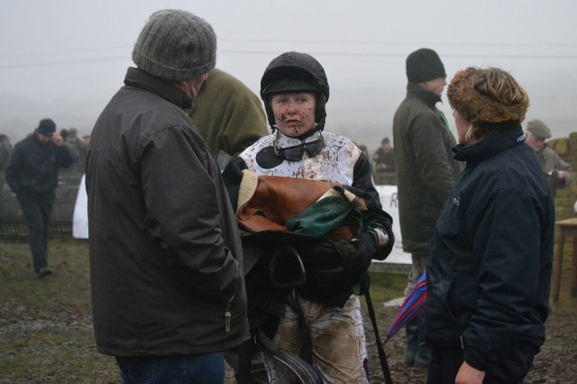 Emma Dunkley after finishing 7th on Polobury