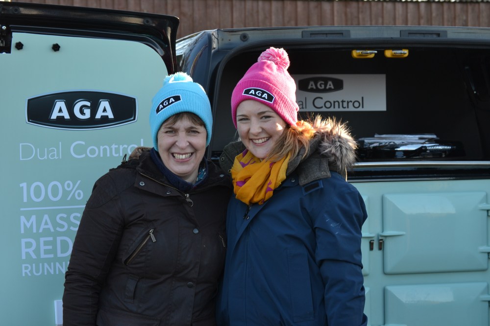 Tracey and Charly Prichard love those AGA hats