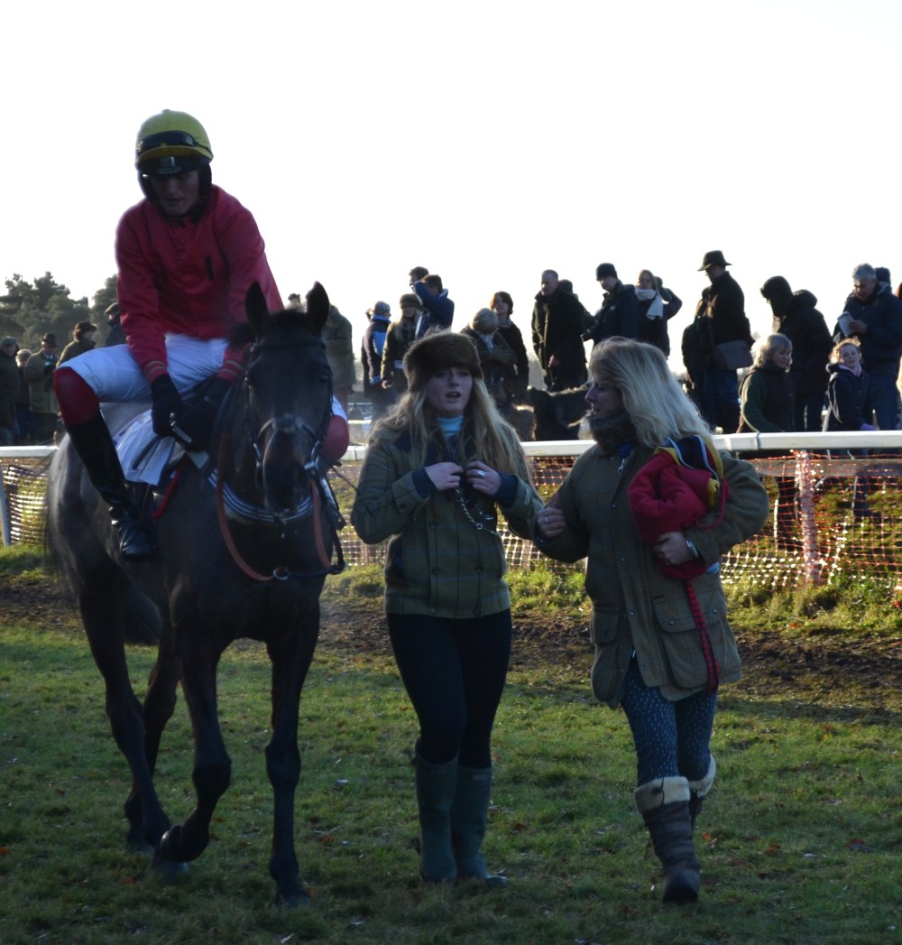 Champion Versions and Joe Hill after winning Div 1 of the Open Maiden