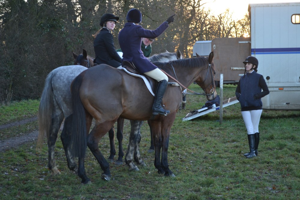 It was a long day for the hunt staff