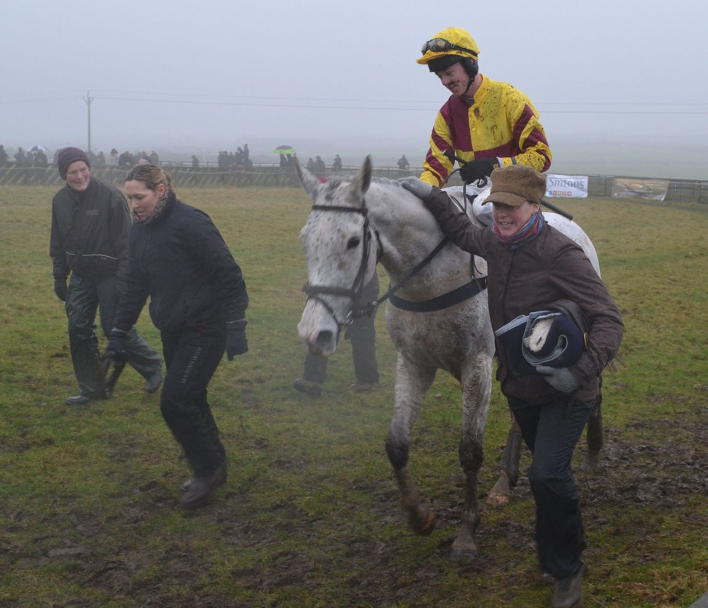 Barachois Silver and Steven Fox, winners of the  NPPA Club Members race