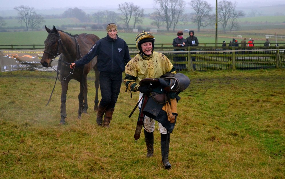 National Champion Jacqueline Coward has just finished 7th on Asheanymoney in the Open Maiden