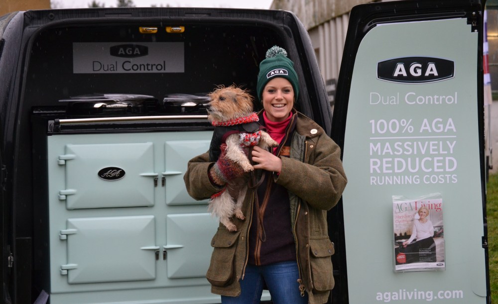 Georgie Armstrong suggested AGA dog coats should be the next cool AGA fashion item!