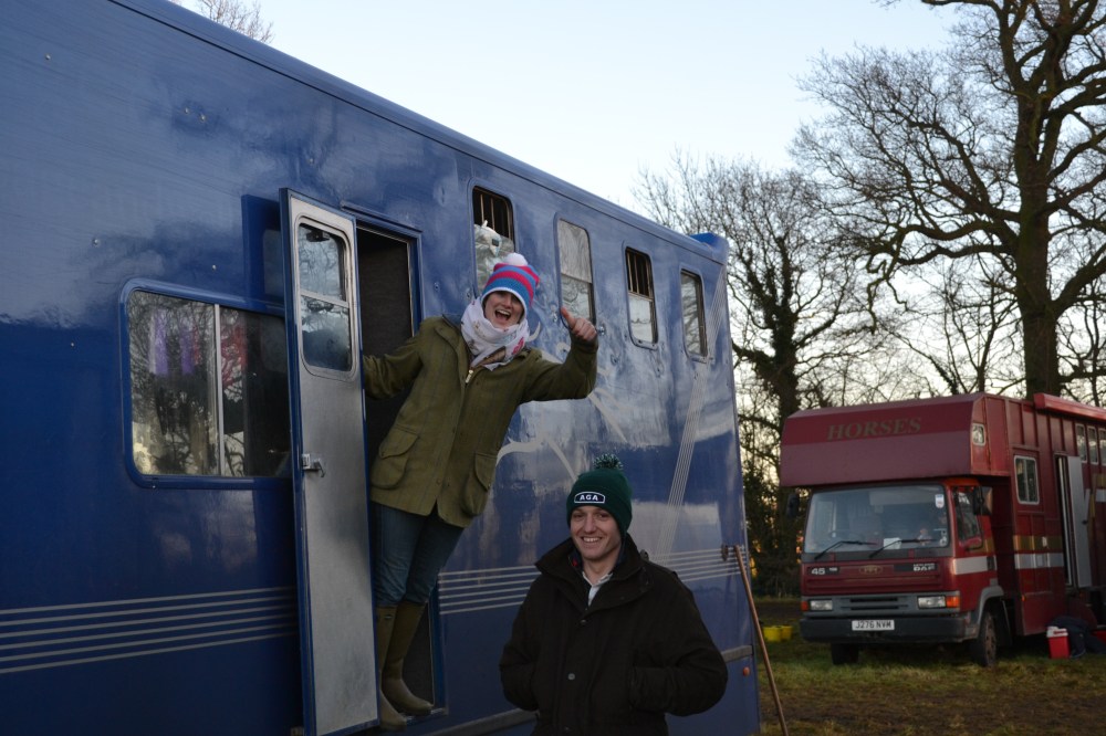 Gina Andrews and Tom Ellis