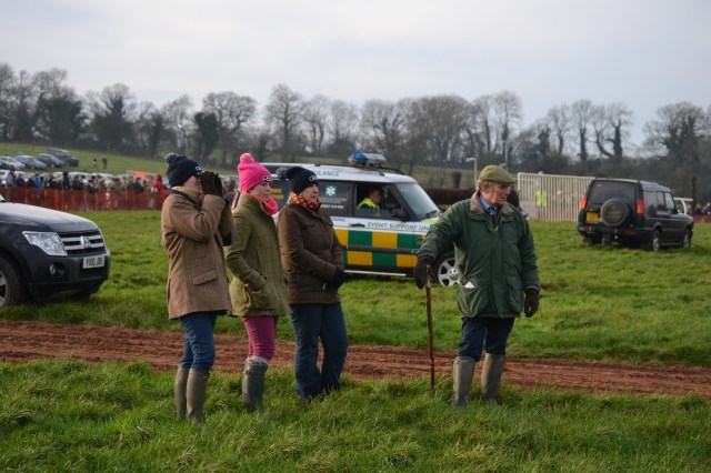L-R Helen Hart, Claire Hart, Jackie Woodville, Mike Dawson (owner, Palypso De Creek)