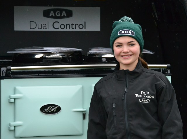 Meg Nicholls has her eye on the aqua AGA