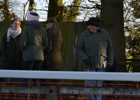 Pointing legend Pat Tollitt