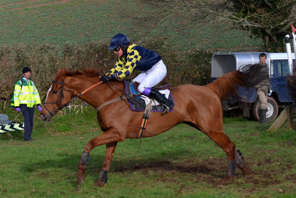 And now he stretches away ...