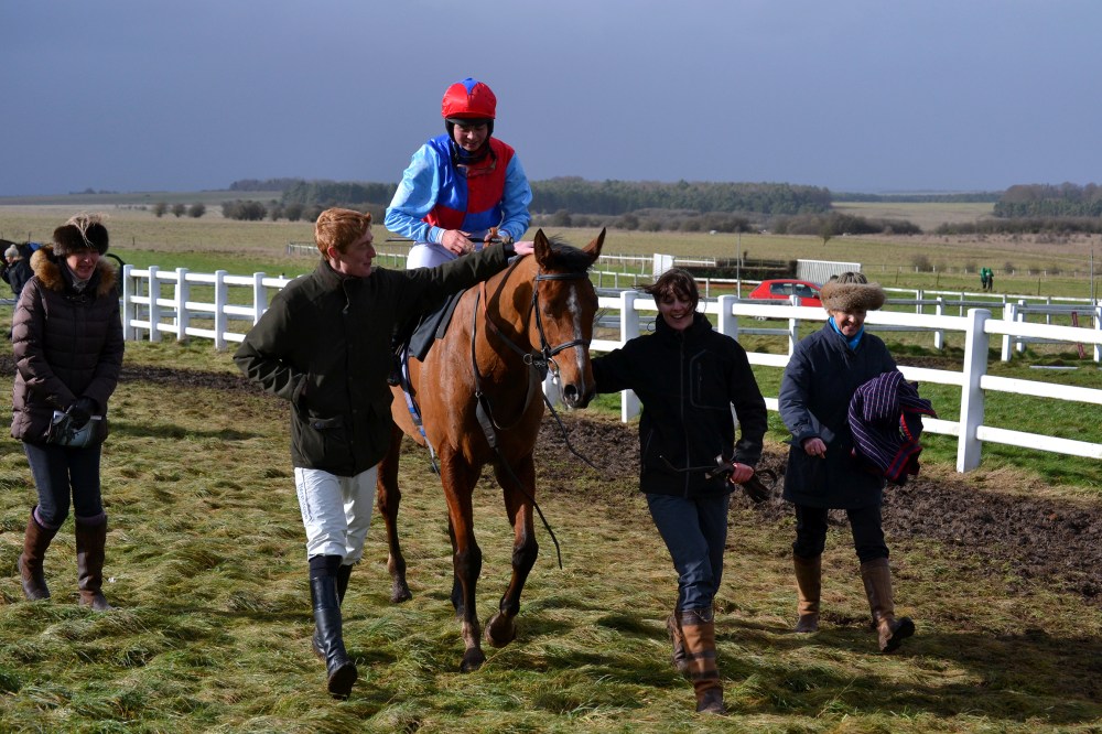 It's a double for trainer Jack Barber