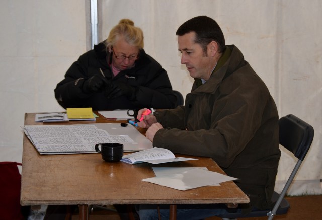 Mrs S Butler and Mr J Hern, Clerk of the Sclaes and Asst Clerk of the Scales