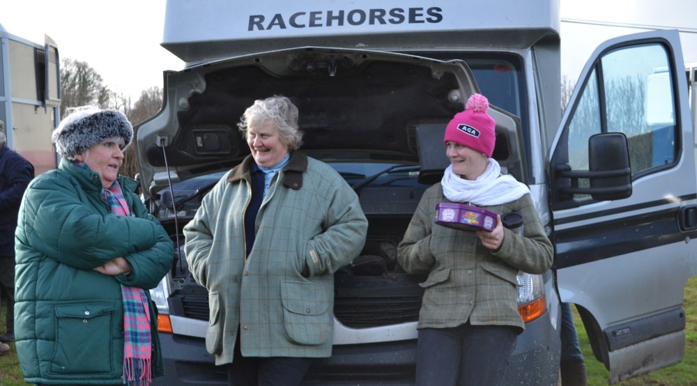 The Wintle lorry is broken, but we found some cake!