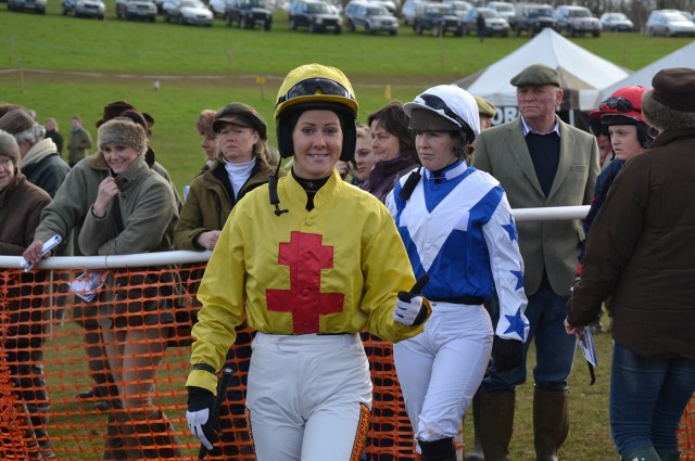 Thumbs up from Jodie Hughes before her AGA comeback