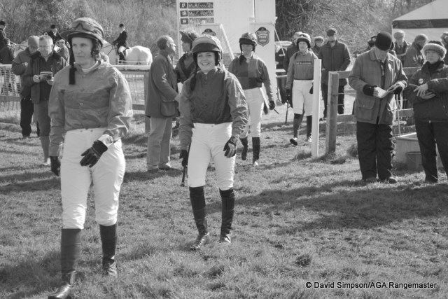 Here come the girls!