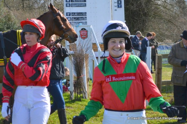 Ally Stirling won our first AGA race this season, at Cottenham in December