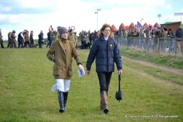 Two of the afore-mentioned 'familiar faces', Bridget Andrews and her mum Joanna