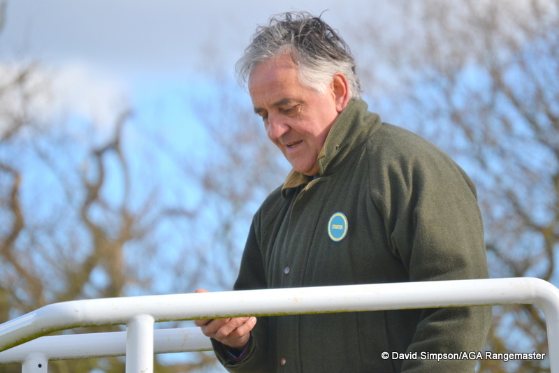 The official starter, John Sharp