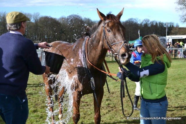 Big Al in action with the bucket