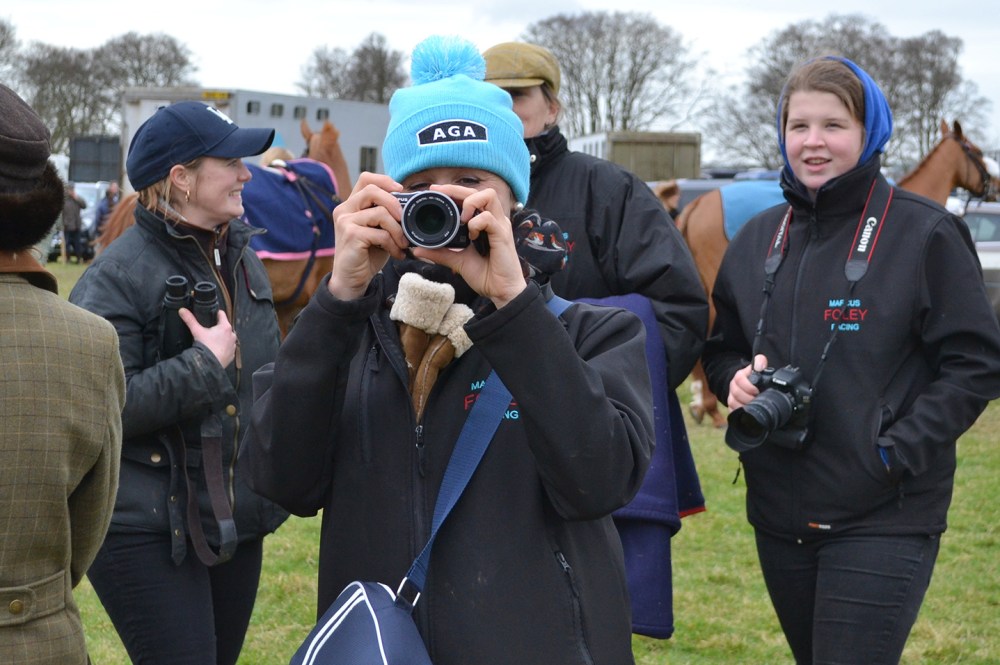 The snapper gets snapped! Ripper Rippon has the AGA man in her lens