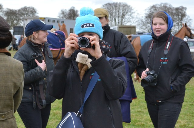 The snapper gets snapped! Ripper Rippon has the AGA man in her lens