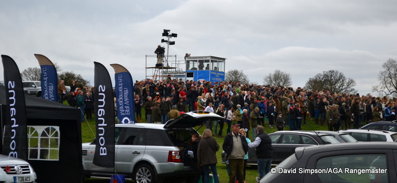 The crowd looked decent, and they were rewarded with some great action on the track