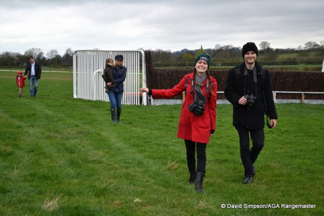 I was joined on the course walk by some of my colleagues from AGA
