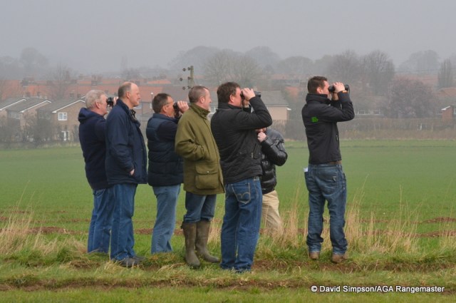 This group had a great vantage point for the Restricted race