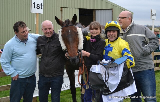 We watched another very tidy win for this classy mare (Theatre Queen), and then it was AGA Ladies time!