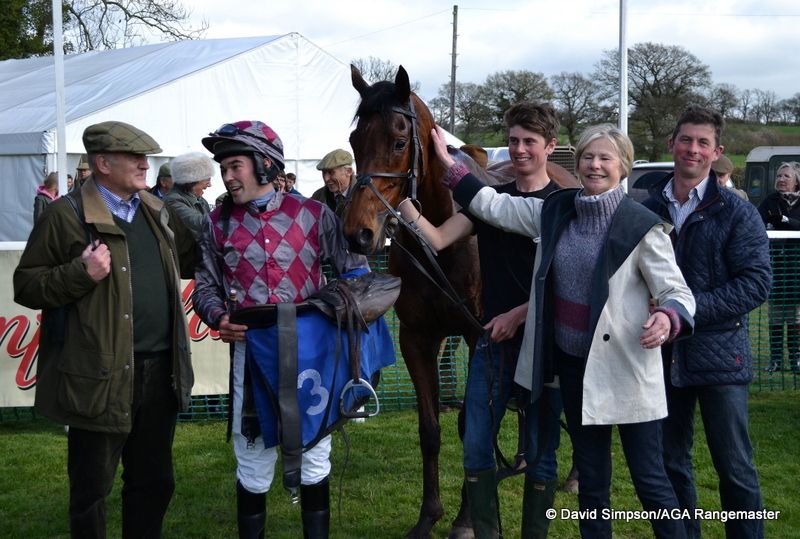 De Forgotten Man after winning the Bonhams Mens Open