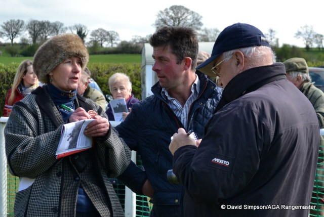 A few words for Stella Havard from winning trainer Philip Rowley