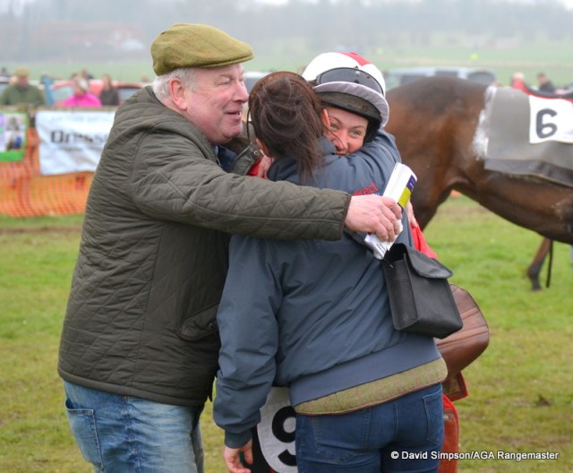 A great big hug for Catherine Walton