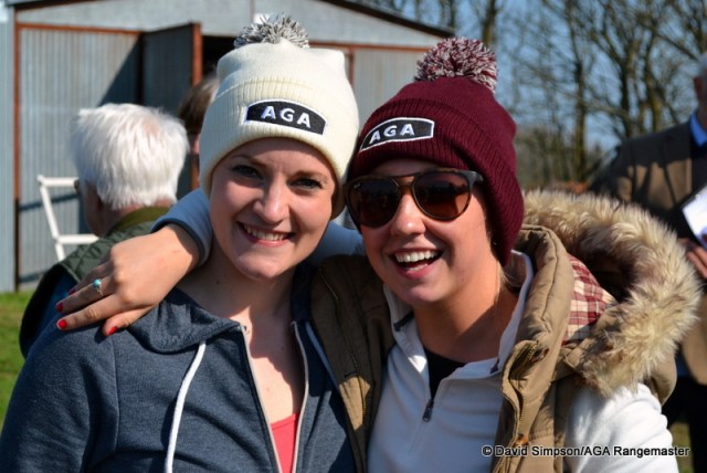 Emma & Jenny were pleased with their hats