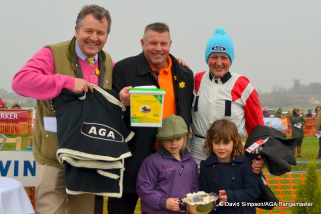 AGA man, Micky Hammond, Catherine Walton, Kierra Hammond and her friend Amelie