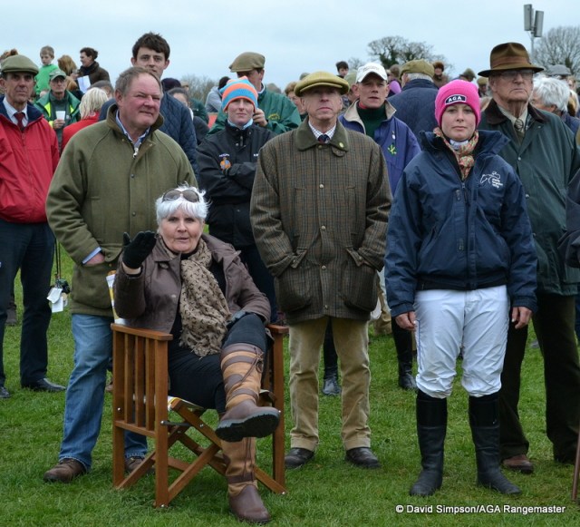 ... and so did Mrs S, in her Iconic director's chair!