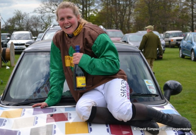 The things we end up doing when we win an AGA race!